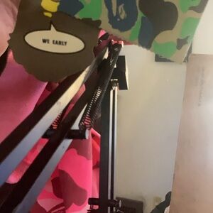 A Bathing Ape Pink Camo Hoddie with Tags and original bag